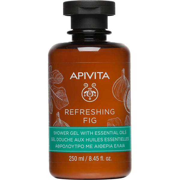 Apivita Shower Gel Fig Essential Oils 250 ml