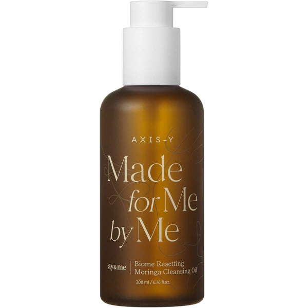 Axis-Y Biome Resetting Moringa Cleansing Oil Facial Cleanser 200ml