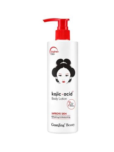 Guangjing Beauty Kojic Acid Body Lotion Moisturizing Formula 230 g