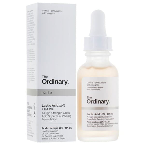 The Ordinary Lactic Acid 10% + HA Exfoliating Serum, 30 ml