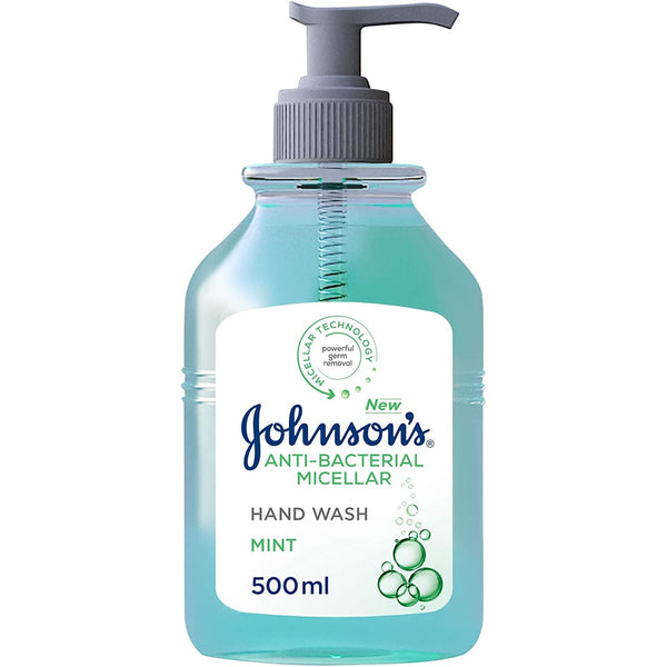 Johnson & Johnson Micellar Hand Wash Mint 500ml