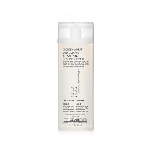Giovanni Golden Wheat Deep Cleanse Shampoo Oily Hair 250 ml
