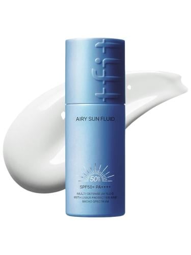 Tfit Airy Sun Fluid Sunscreen SPF 50+ PA++++, Water and Sweat Resistant, 50ml
