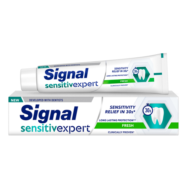 Signal Sensitive Expert Fresh Toothpaste Mint Zinc Potassium HAP 75ml