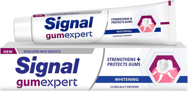 Signal Gum Expert Toothpaste Brightening Fluoride Active Zinc Vitamin E