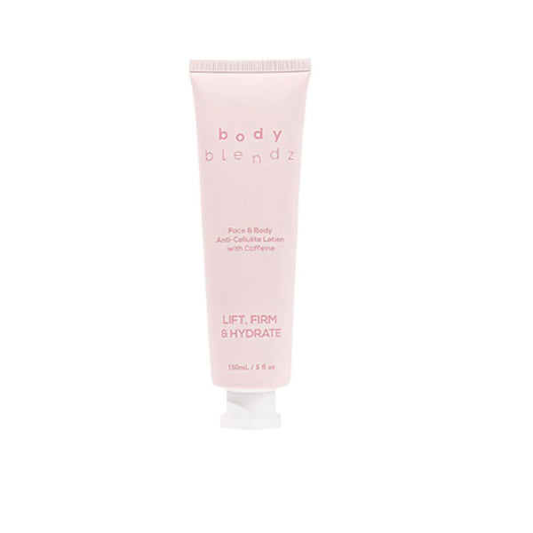 Body Blendz Face and Body Lotion Caffeine Hydrating Lightweight 150 ml