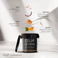 Celia Sea Salt and Sugar Body Scrub with Turmeric, Myrrh and Coconut
