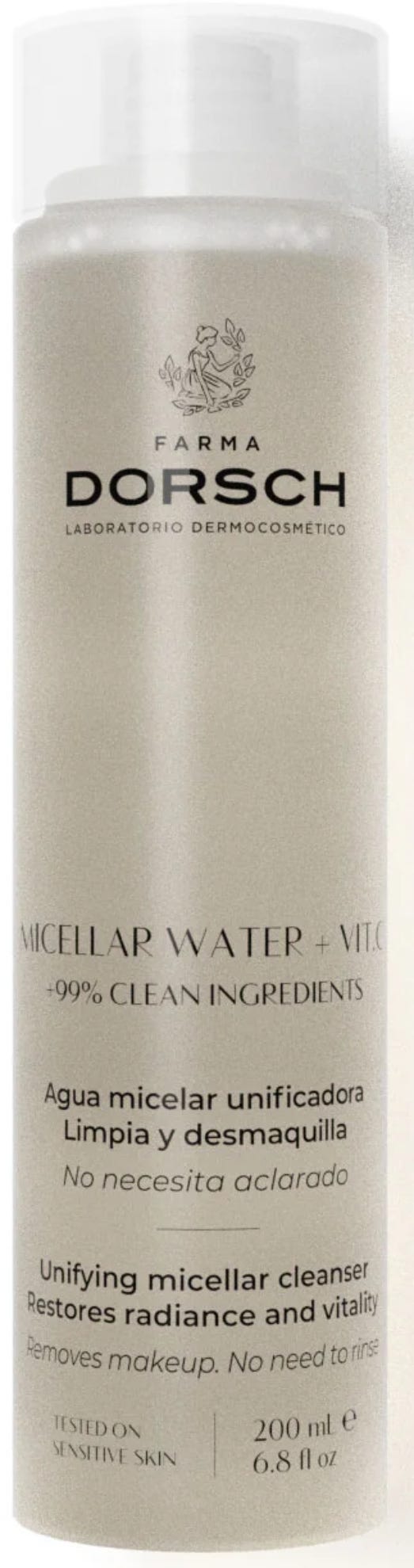 Farma Dorsch Micellar Water Cleansing Solution with Vitamin C 200 mL