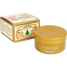 SHAMSA Hair Remover Gold Gel for Arms, Legs and Bikini Area, 300g