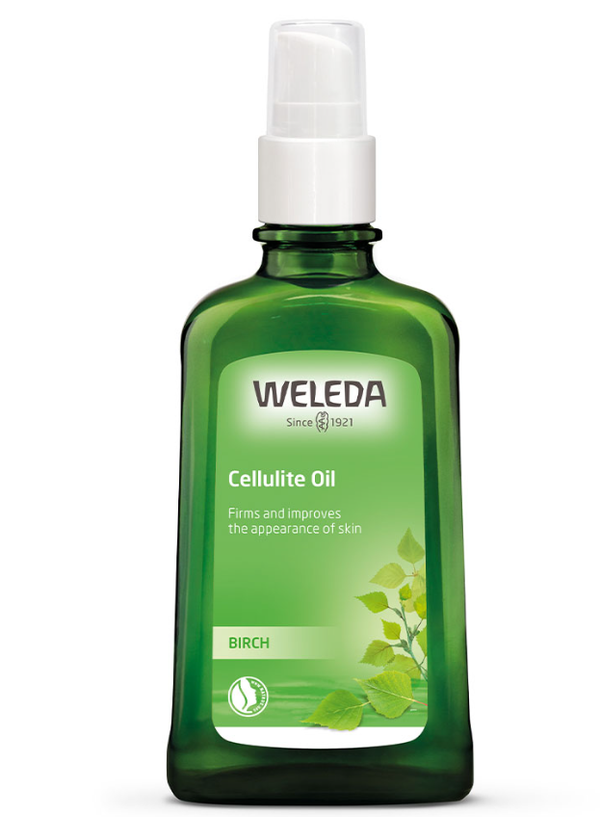 Weleda Birch Body Massage Oil, Botanical Jojoba and Wheat Germ Formula, 100 mL