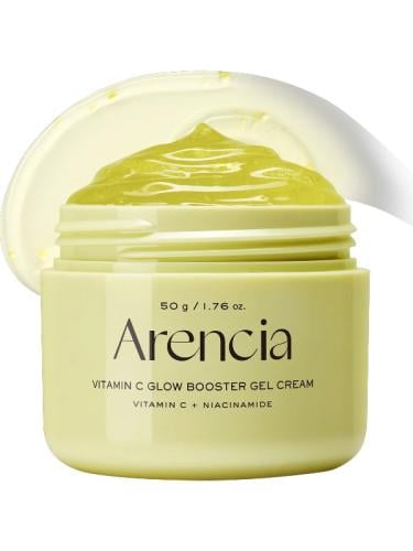 Arencia Vitamin C Gel Cream Lightweight Moisturizer Niacinamide Glutathione 50 g