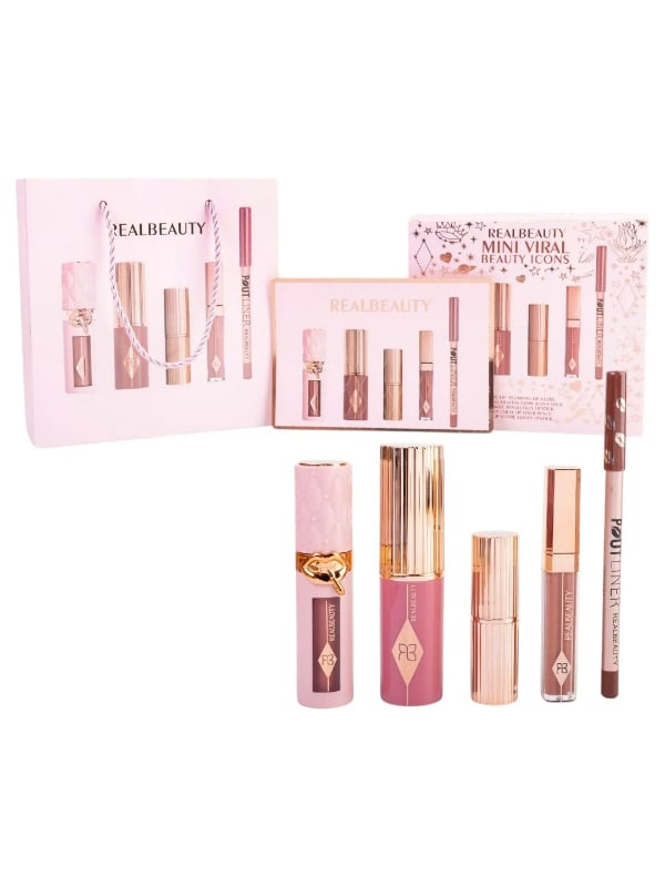 Real Beauty Trending Beauty Icons Mini Makeup Set, 5 Pieces, Travel Size