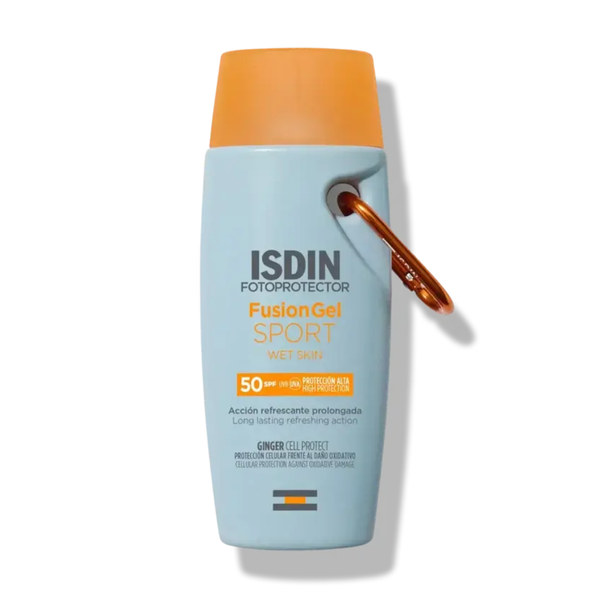 ISDIN Fotoprotector Fusion Gel SPF50 Body Sunscreen Gel Hyaluronic Acid Vitamin E 100 ml