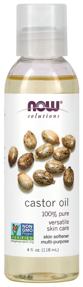 NOW Castor Oil Natural Hair and Skin Care Oil