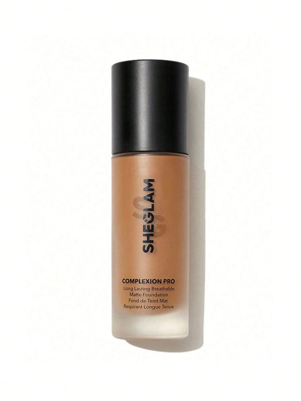SHEGLAM Complexion Pro Long-Lasting Breathable Matte Foundation Mahogany