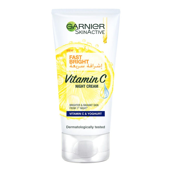 Garnier Fast Bright Vitamin C Yoghurt Night Cream Brightening Care 50 ml