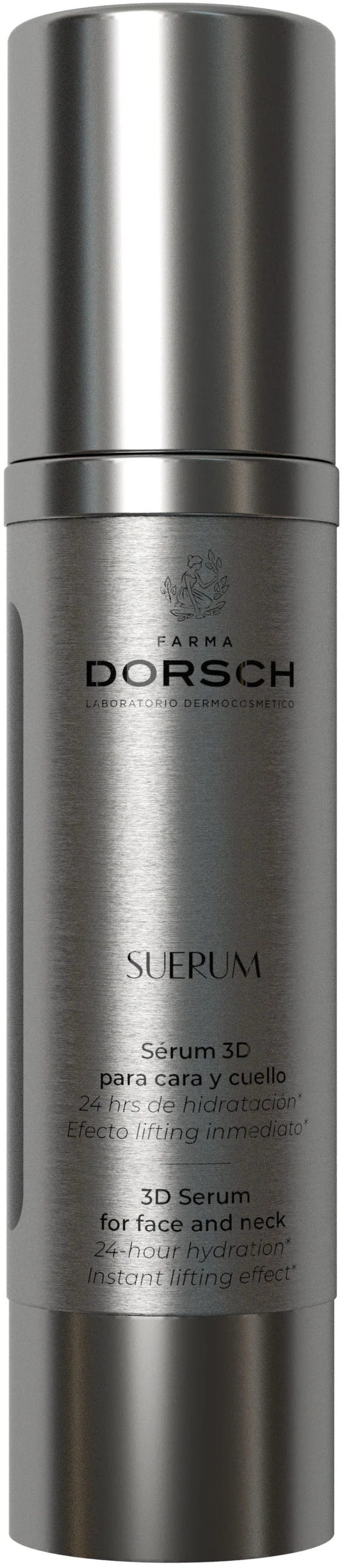 Farma Dorsch Suerum 3D Face Serum, Hyaluronic Acid, Lifting & Smoothing, 50 mL