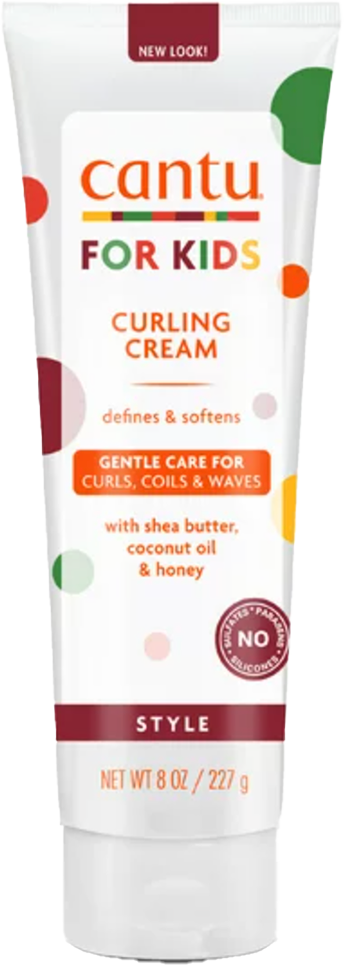 Cantu Kids Care Curling Cream Shea Butter Coconut Oil Honey 227 ml
