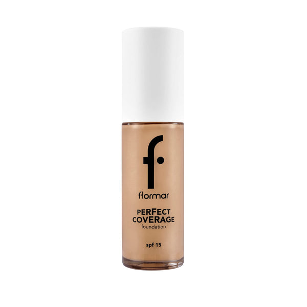 Flormar Perfect Coverage Foundation Liquid SPF 15 Shade 108