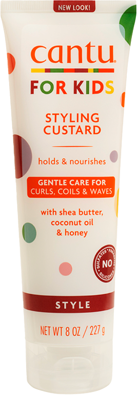 Cantu Kids Care Styling Custard Shea Butter Coconut Oil Honey 227 ml