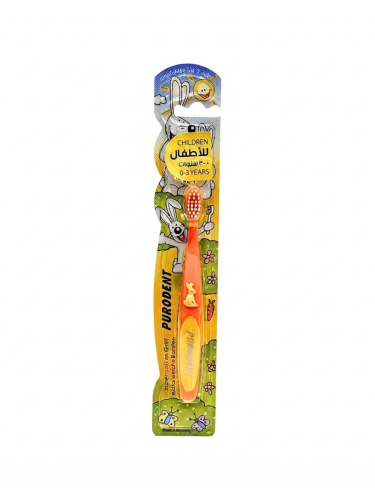 Purodent Children's Toothbrush Super Soft Bristles Assorted Colors