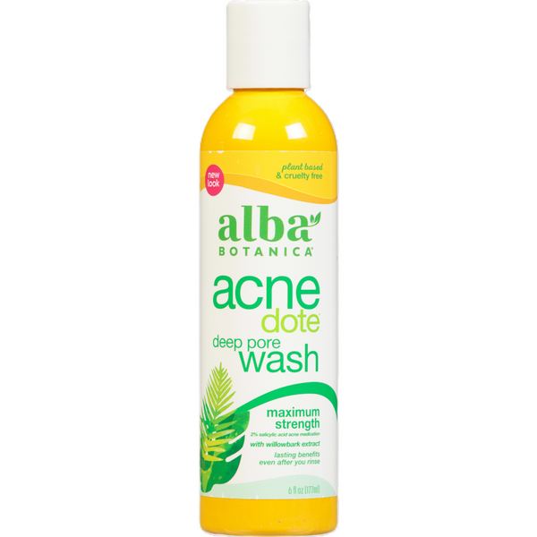 Alba Botanica ACNEdote Deep Pore Cleanser Foaming 2% Salicylic Acid 177ml