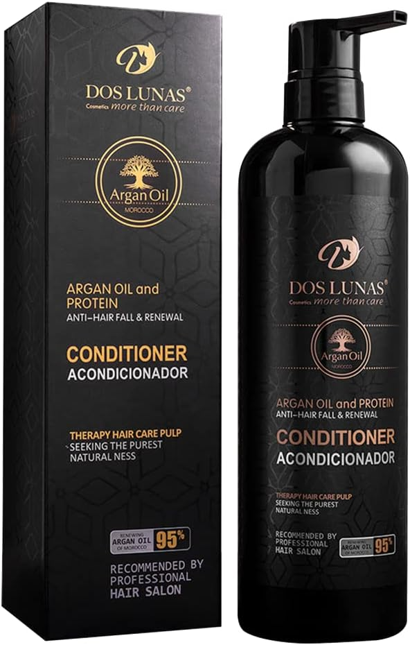 DOS LUNAS Argan Oil & Protein Anti-Hair Fall Renewal Conditioner 900ml
