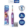 Oral-B Kids Battery Toothbrush Disney Princess Extra Soft Bristles 3+ Years 1 Count