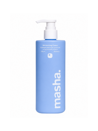 Masha Fragrance-Free Moisturizing Cream Pump, Face and Body, 400 ml