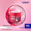 Cosmo Firming Body Cream Serum Texture Collagen Vitamin C Glutathione 400ml