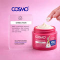 Cosmo Firming Body Cream Serum Texture Collagen Vitamin C Glutathione 400ml