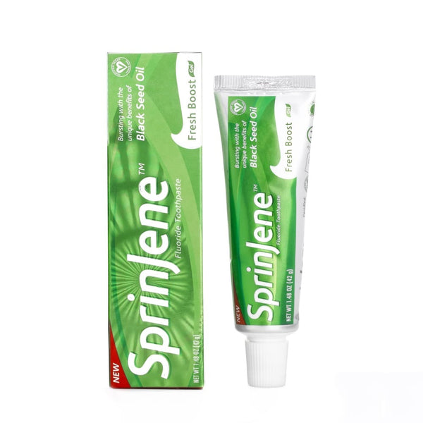 Sprinjene Fresh Boost Black Seed Oil Toothpaste, 42 g