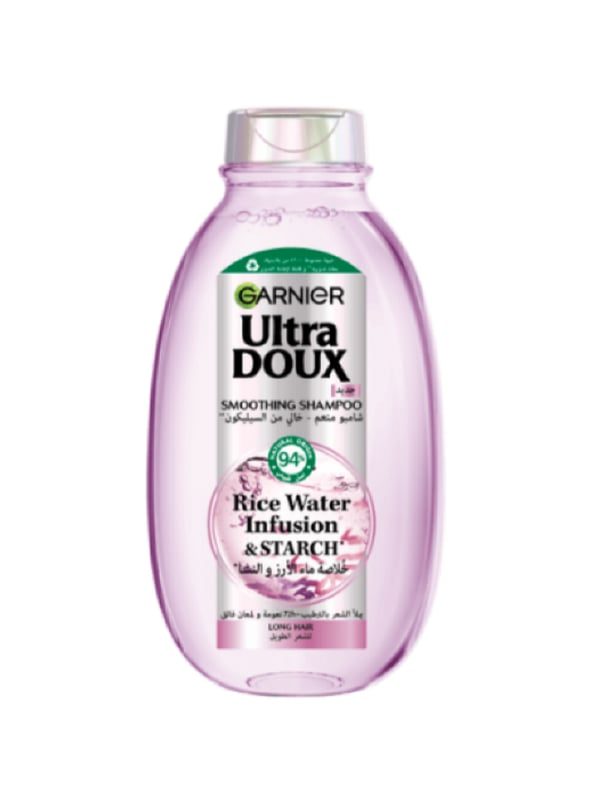 Garnier Ultra Doux Rice Water & Starch Shampoo Silicone-Free 200 ml