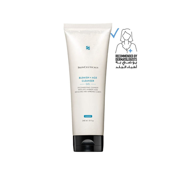 SkinCeuticals Blemish & Age Cleanser Exfoliating Gel with LHA, Glycolic Acid and Salicylic Acid 240ml