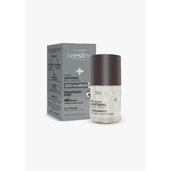 Beesline Zero Aluminum Roll-On Deodorant Fragrance-Free Niacinamide 70 ml
