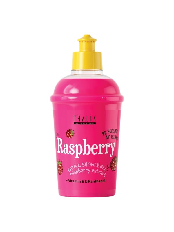 Thalia Raspberry Cocktail Extract Shower Gel Vitamin E Panthenol 400 ml