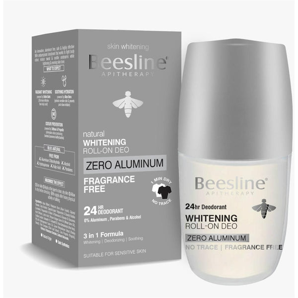 Beesline Deo Roll-On Aluminum-Free Fragrance-Free Brightening 70 ml