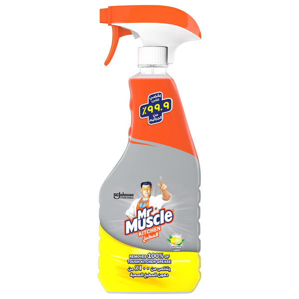 Mr. Muscle Kitchen Cleaner Spray Power Grease Remover 500ml
