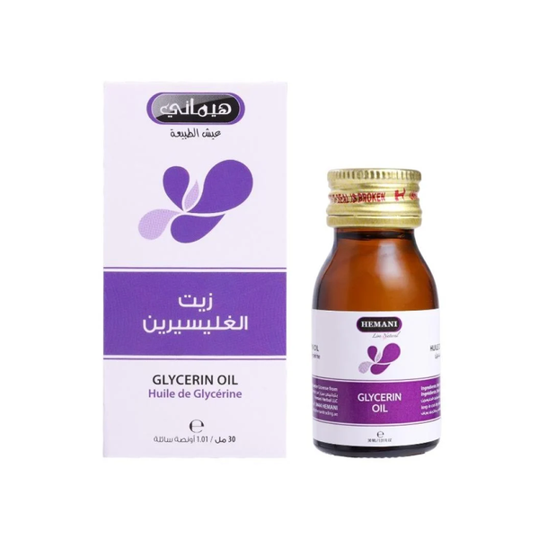 Hemani Glycerin Oil Moisturizing Hair and Skin Oil 30 ml
