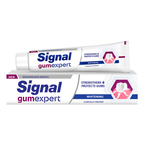 Signal Gum Expert Toothpaste Brightening Fluoride Formula 75 ml