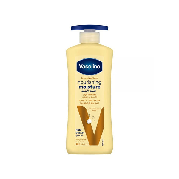 Vaseline Nourishing Moisture Body Lotion Fast-Absorbing Formula 400 ml