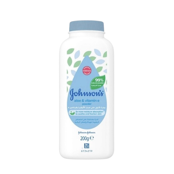 Johnson's Baby Powder Aloe Vera Extract 200g