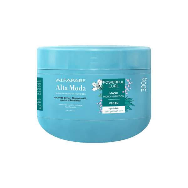 Alta Moda Powerful Curl Hair Mask Cream Keratin Hydro-Nutritive 300g
