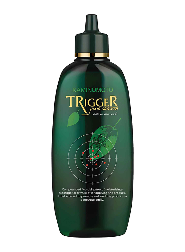Kaminomoto Hair Growth Trigger Scalp Tonic Liquid with Panthenol and Allantoin 180 ml
