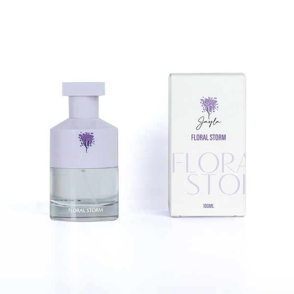 JAYLA Floral Storm Perfume 100ml - Floral Fruity Fragrance with Pear, Rose and Jasmine