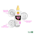 Pure Beauty Body Splash Passionate Love Fragrance with Aloe Vera 250ml