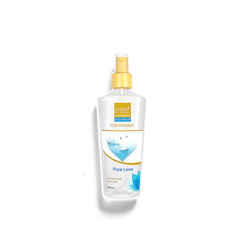 PURE BEAUTY Pure Love Body Splash for Women with Aloe Vera 250ml