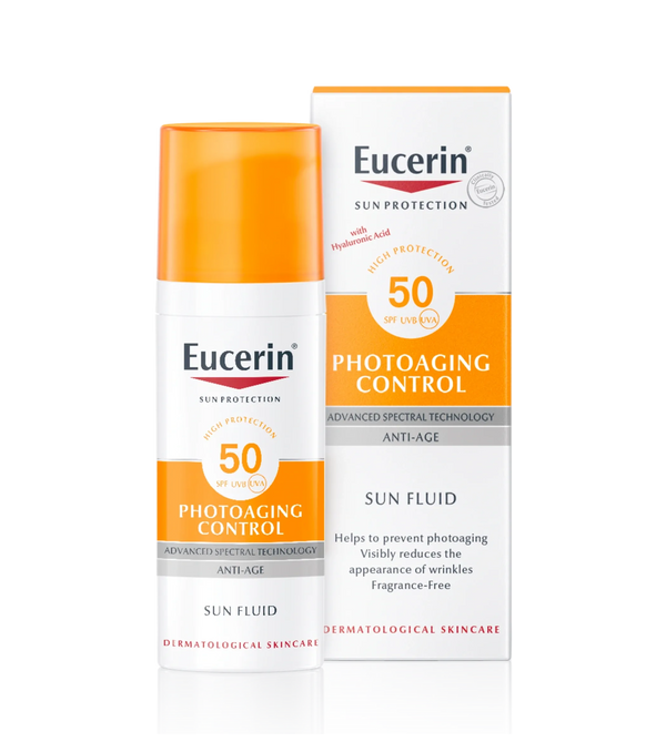 Eucerin Photoaging Control Sun Fluid SPF 50 UVA/UVB Face Sunscreen 50 ml
