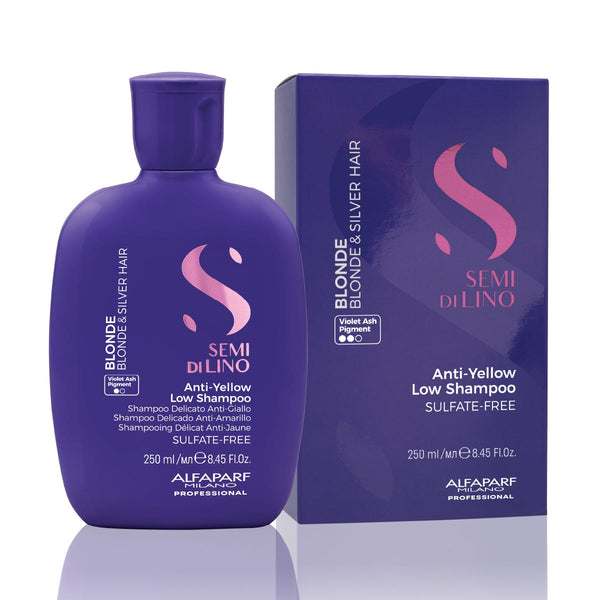 Semi Dilino Anti-Yellow Shampoo Violet-Blue Pigment for Blonde and Silver Hair