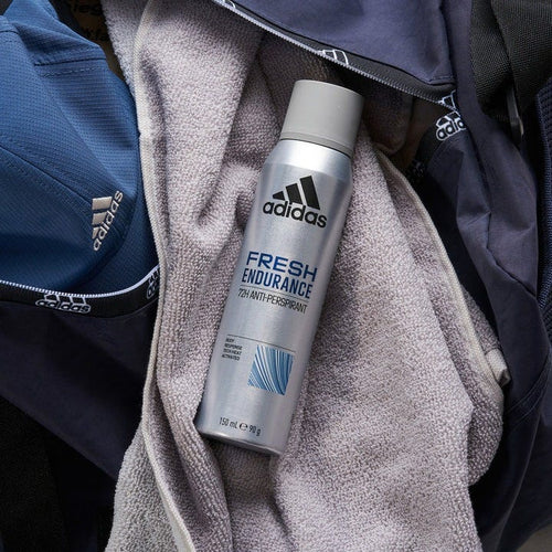 Adidas Fresh Endurance Deodorant Spray 72-Hour Protection Woody Scent 150 ml